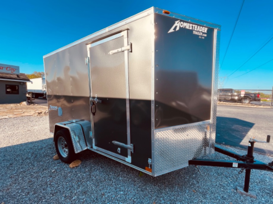 New 6x10 Homesteader Intrepid Single Axle hHomesteader Trailers 