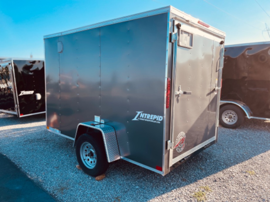 New 6x10 Homesteader Intrepid Single Axle hHomesteader Trailers 