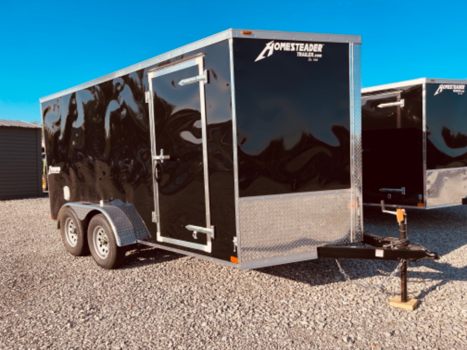 New 7x14 Homesteader Intrepid  hHomesteader Trailers 