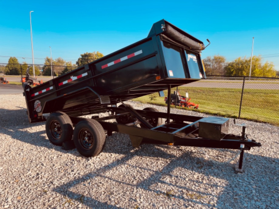 New 7x12 MX Homesteader Dump Trailer  hHomesteader Trailers 