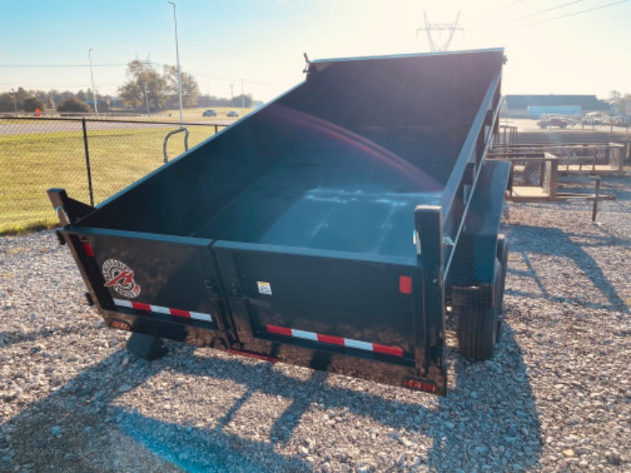 New 7x12 MX Homesteader Dump Trailer  hHomesteader Trailers 