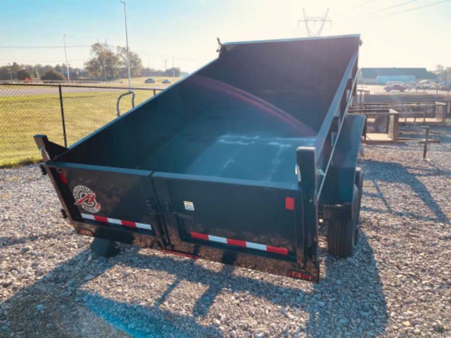 New 7x12 MX Homesteader Dump Trailer  Trailers For Sale 