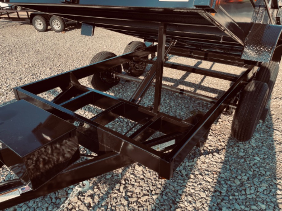 New 7x12 MX Homesteader Dump Trailer  hHomesteader Trailers 