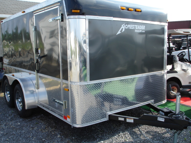 Homesteader Enclosed Trailer EZ Rider hHomesteader Trailers 