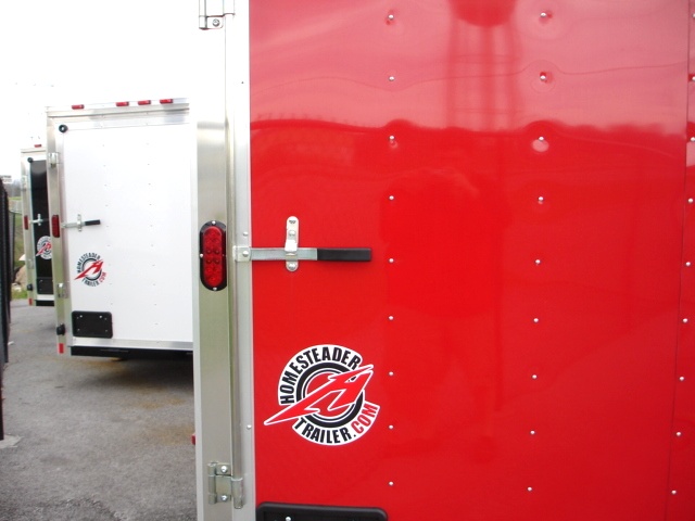 2015 Patroit Vee  Nose Enclosed Trailer Ramp Door 36 Trailers For Sale 