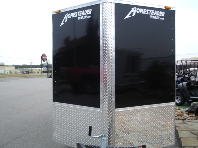2015  Patriot V Nose Motorcycle Enclosed Trailer   hHomesteader Trailers 