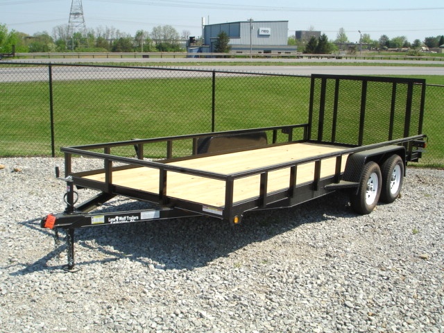 Lone Wolf  7 X 18 Landscape Trailer 865-984-4003 hHomesteader Trailers 