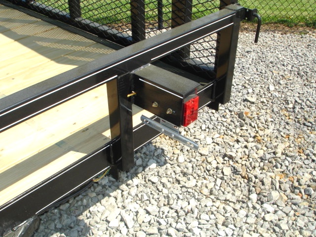 Lone Wolf  7 X 18 Landscape Trailer 865-984-4003 hHomesteader Trailers 