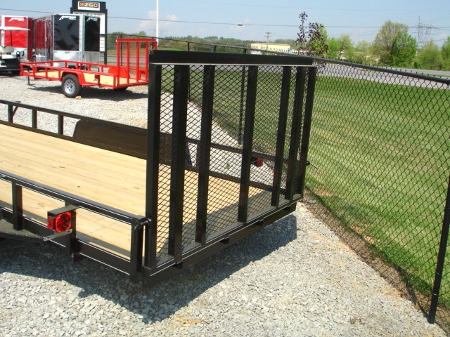 Lone Wolf  7 X 18 Landscape Trailer 865-984-4003 hHomesteader Trailers 
