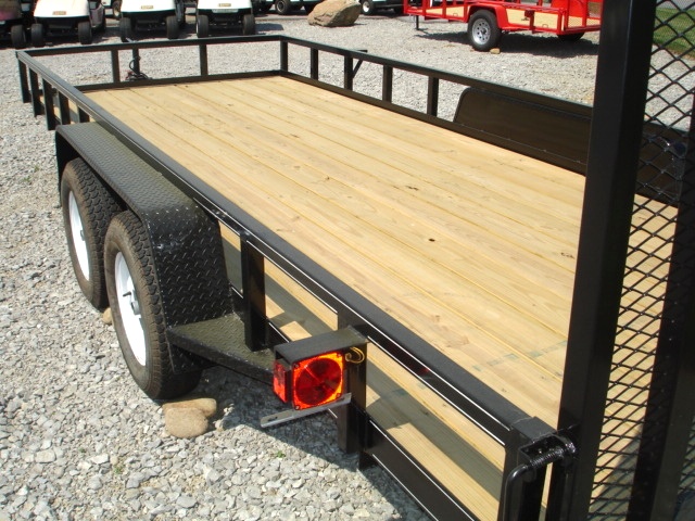 Lone Wolf  7 X 18 Landscape Trailer 865-984-4003 hHomesteader Trailers 