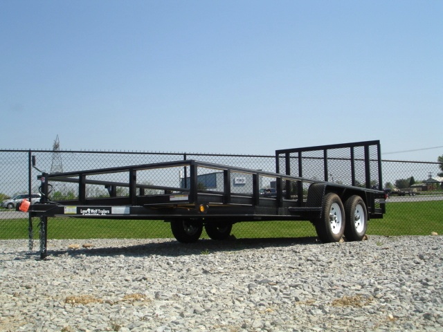 Lone Wolf  7 X 18 Landscape Trailer 865-984-4003 hHomesteader Trailers 
