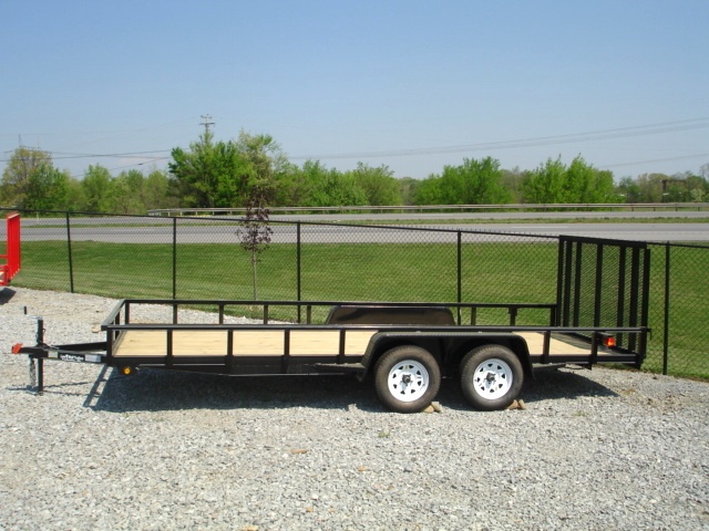 Lone Wolf  7 X 18 Landscape Trailer 865-984-4003 hHomesteader Trailers 