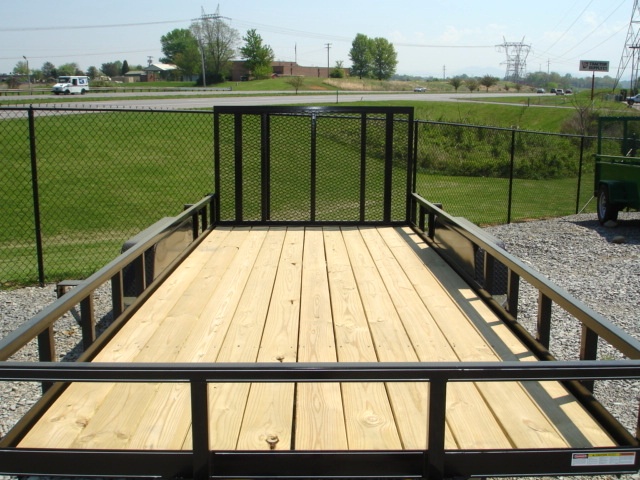Lone Wolf  7 X 18 Landscape Trailer 865-984-4003 hHomesteader Trailers 