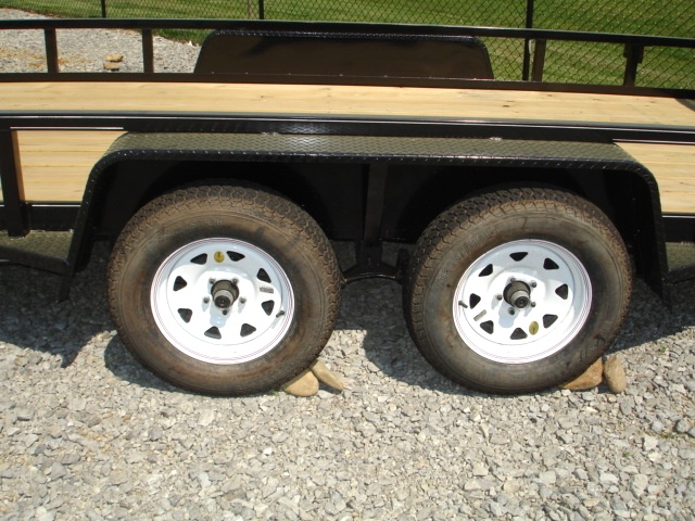 Lone Wolf  7 X 18 Landscape Trailer 865-984-4003 hHomesteader Trailers 