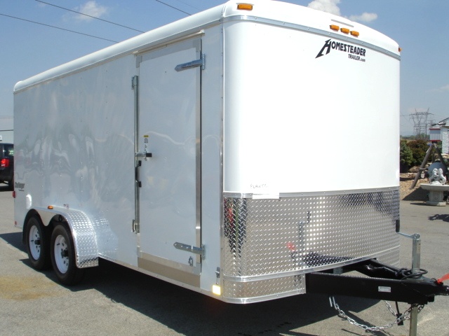  Challanger Enclosed Cargo Trailer 865-984-4003 hHomesteader Trailers 