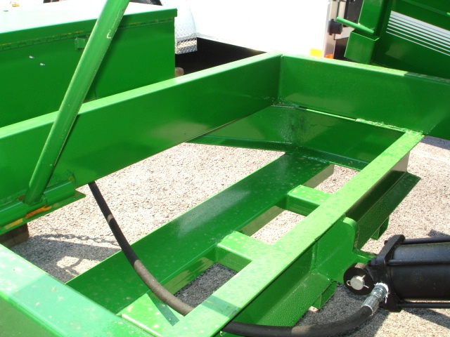 6 X 10  Homesteader Dump Trailer  Drop Down Side hHomesteader Trailers 