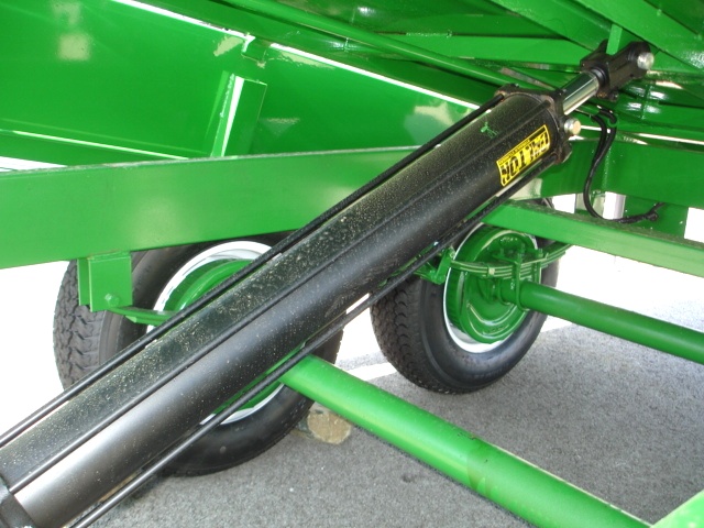 6 X 10  Homesteader Dump Trailer  Drop Down Side hHomesteader Trailers 