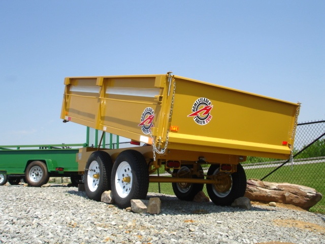 6 X 10  Homesteader Dump Trailer Call 865-984-4003 hHomesteader Trailers 