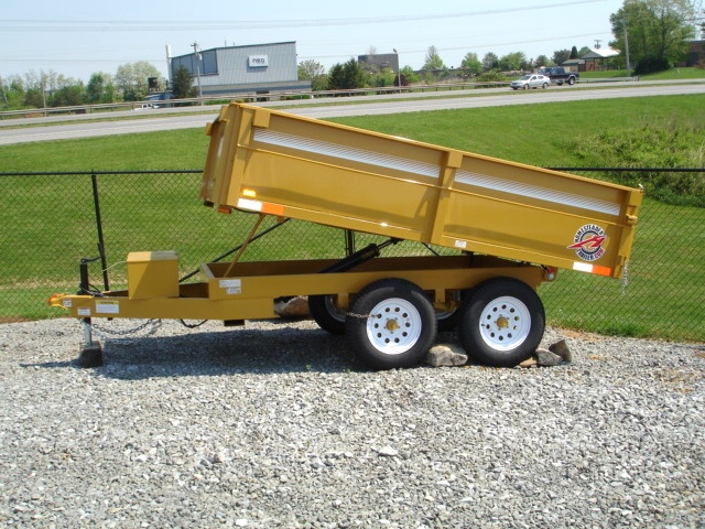 6 X 10  Homesteader Dump Trailer Call 865-984-4003 hHomesteader Trailers 