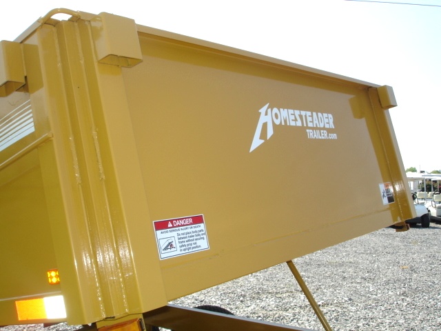 6 X 10  Homesteader Dump Trailer Call 865-984-4003 hHomesteader Trailers 
