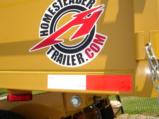 6 X 10  Homesteader Dump Trailer Call 865-984-4003 hHomesteader Trailers 