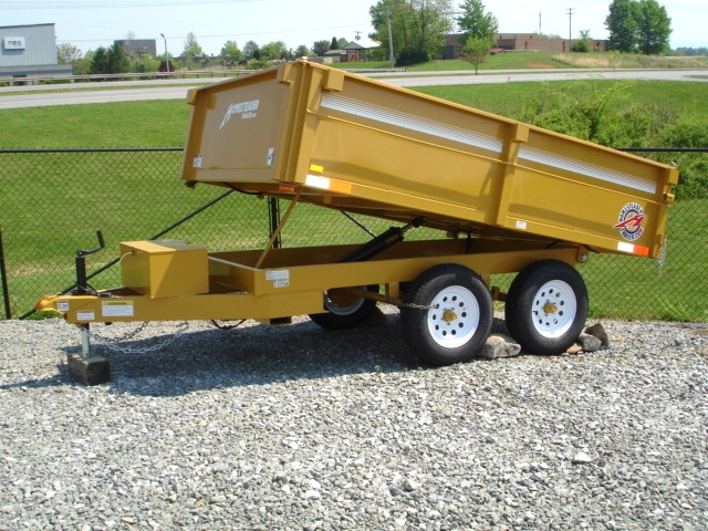 6 X 10  Homesteader Dump Trailer Call 865-984-4003 Trailers For Sale 