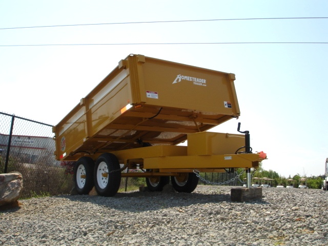 6 X 10  Homesteader Dump Trailer Call 865-984-4003 hHomesteader Trailers 