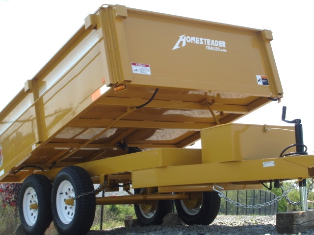 6 X 10  Homesteader Dump Trailer Call 865-984-4003 Trailers For Sale 