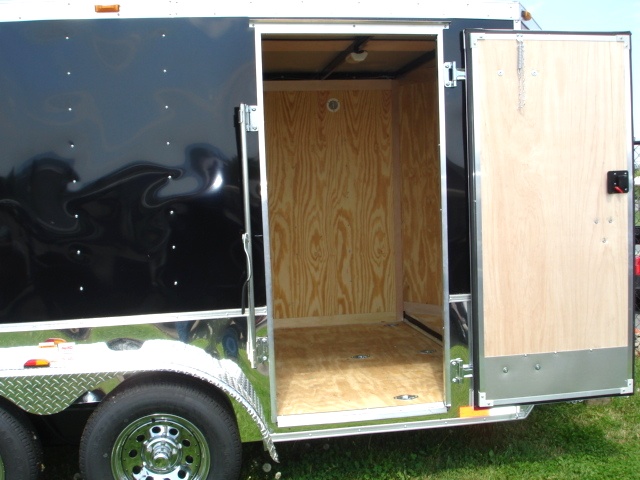 2017 Homesteader EZ Rider V nose Motorcycle Trailer hHomesteader Trailers 