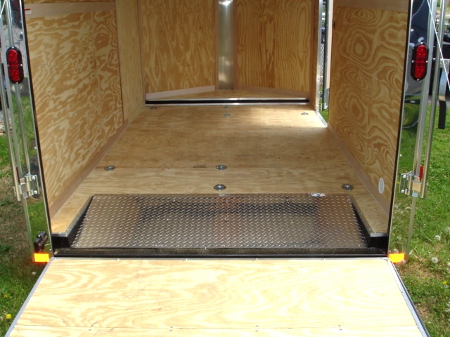 2017 Homesteader EZ Rider V nose Motorcycle Trailer hHomesteader Trailers 