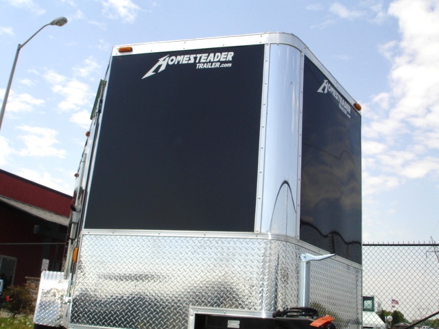 2017 Homesteader EZ Rider V nose Motorcycle Trailer hHomesteader Trailers 