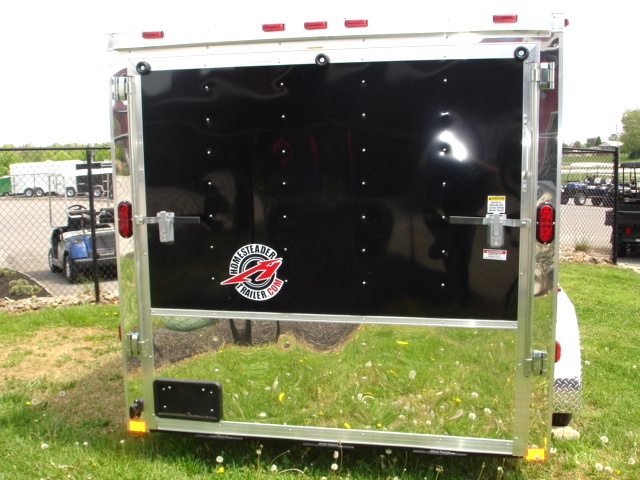 2017 Homesteader EZ Rider V nose Motorcycle Trailer hHomesteader Trailers 