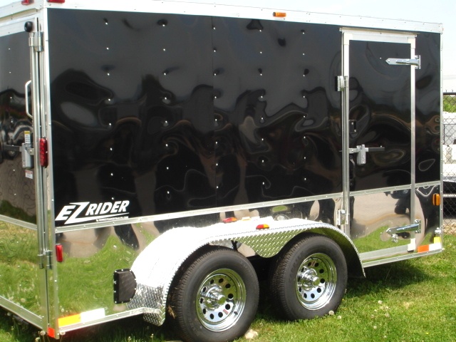 2017 Homesteader EZ Rider V nose Motorcycle Trailer hHomesteader Trailers 