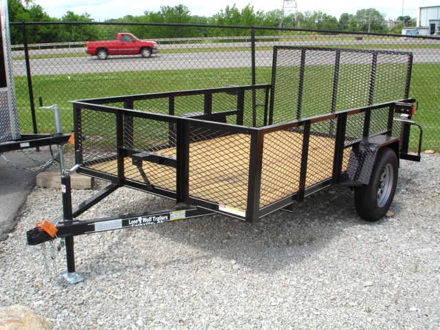 6 x 10 Trailer Mesh Inside Rails  15 hHomesteader Trailers 
