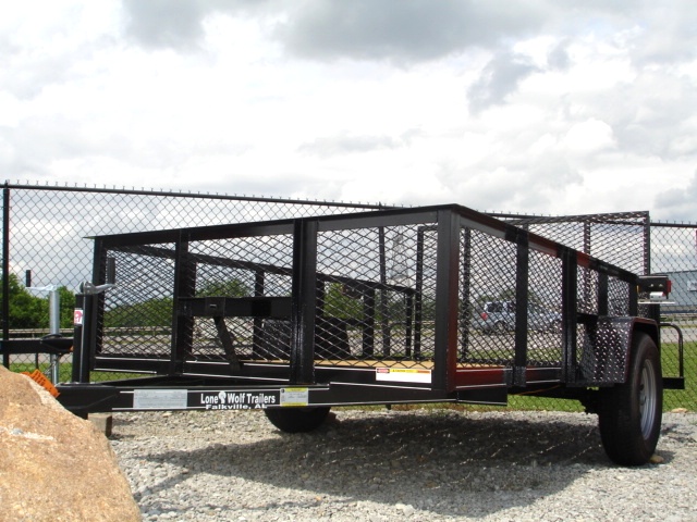 6 x 10 Trailer Mesh Inside Rails  15 hHomesteader Trailers 