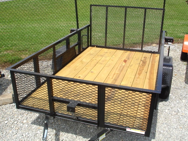 6 x 10 Trailer Mesh Inside Rails  15 hHomesteader Trailers 