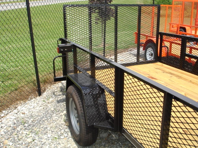 6 x 10 Trailer Mesh Inside Rails  15 hHomesteader Trailers 