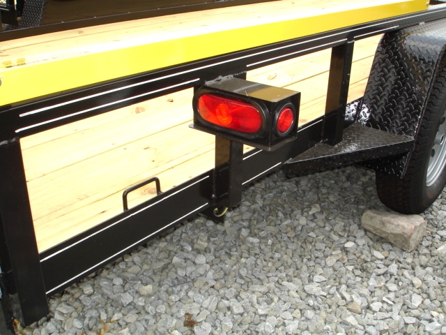 7 X 18  Lone Wolf Landscape Trailer hHomesteader Trailers 