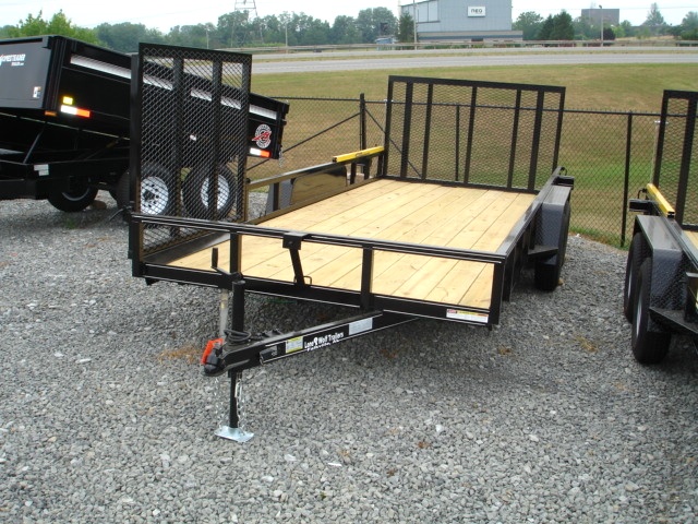 7 X 18  Lone Wolf Landscape Trailer hHomesteader Trailers 