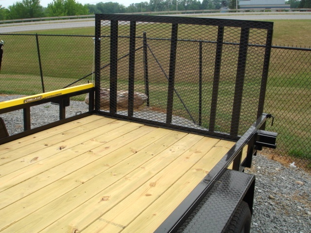 7 X 18  Lone Wolf Landscape Trailer hHomesteader Trailers 
