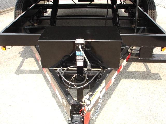 7X12 HX Homesteader Dump Trailer includes Fork Caddy,Side Gate and Pair 6'Ramps hHomesteader Trailers 