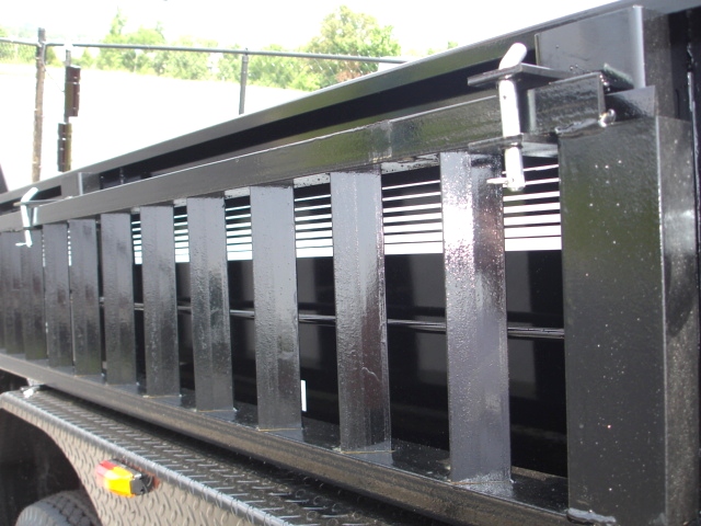 7X12 HX Homesteader Dump Trailer includes Fork Caddy,Side Gate and Pair 6'Ramps hHomesteader Trailers 