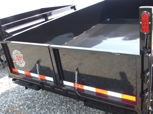 7X12 HX Homesteader Dump Trailer includes a Pair of 6'Ramps Trailers For Sale 