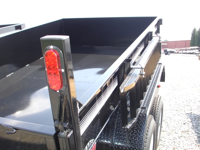 7X12 HX Homesteader Dump Trailer includes a Pair of 6'Ramps hHomesteader Trailers 
