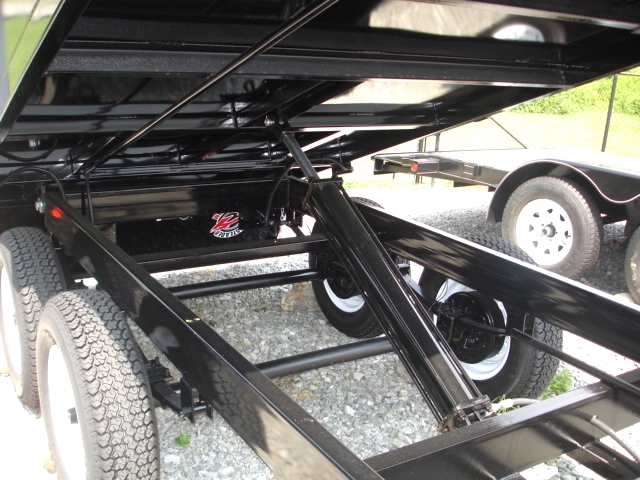 6X10 LB Homesteader Dump Trailer hHomesteader Trailers 