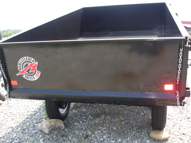 6X10 LB Homesteader Dump Trailer hHomesteader Trailers 