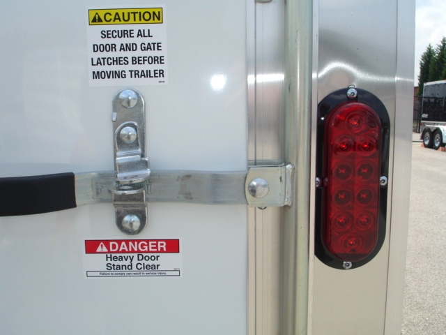 Homesteader 7 X 12 Enclosed Caro Trailer Ramp Door Pkg hHomesteader Trailers 