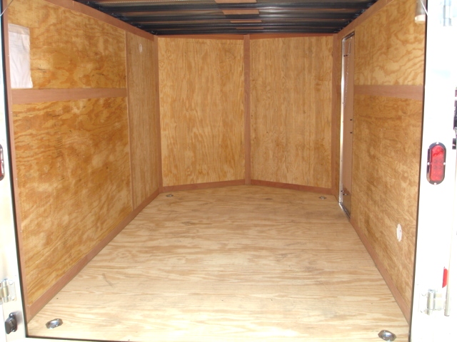 Homesteader 7 X 12 Enclosed Caro Trailer Ramp Door Pkg Trailers For Sale 