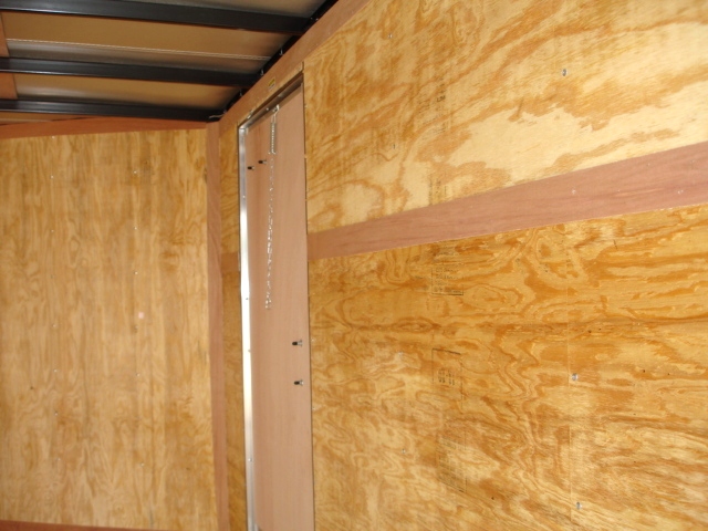 Homesteader 7 X 12 Enclosed Caro Trailer Ramp Door Pkg hHomesteader Trailers 