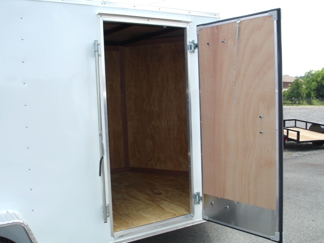 Homesteader 7 X 12 Enclosed Caro Trailer Ramp Door Pkg hHomesteader Trailers 